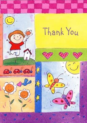 Thank you - Child - Collage