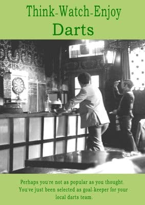 Think - Watch - Enjoy Darts - 1