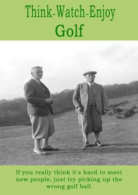 Think - Watch - Enjoy Golf - 2