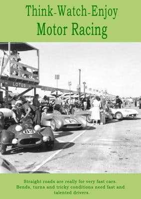 Think - Watch - Enjoy Motor Racing - 1