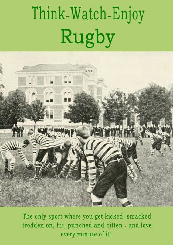 Think - Watch - Enjoy Rugby - 1
