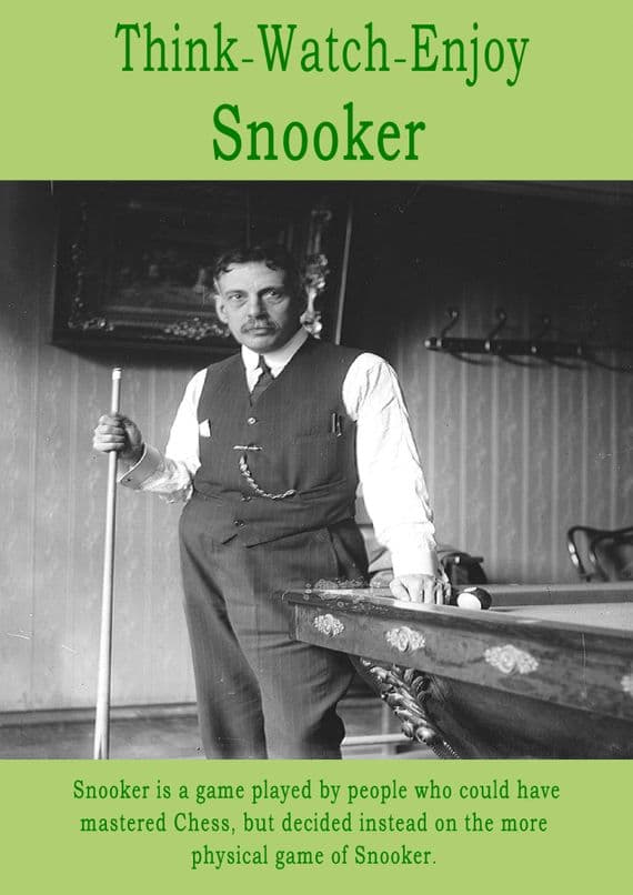 Think - Watch - Enjoy Snooker - 1