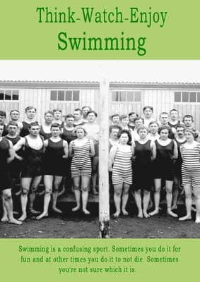 Think - Watch - Enjoy Swimming - 1