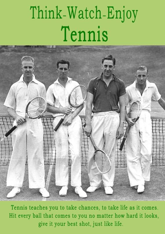 Think - Watch - Enjoy Tennis - 1