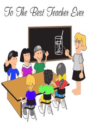 TO THE BEST TEACHER EVER