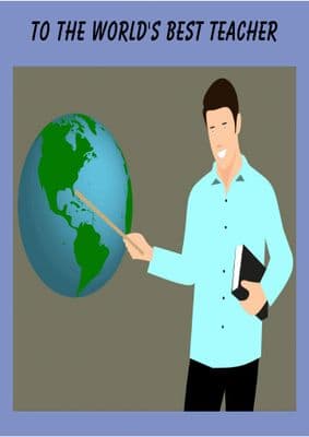 TO THE WORLD'S BEST TEACHER