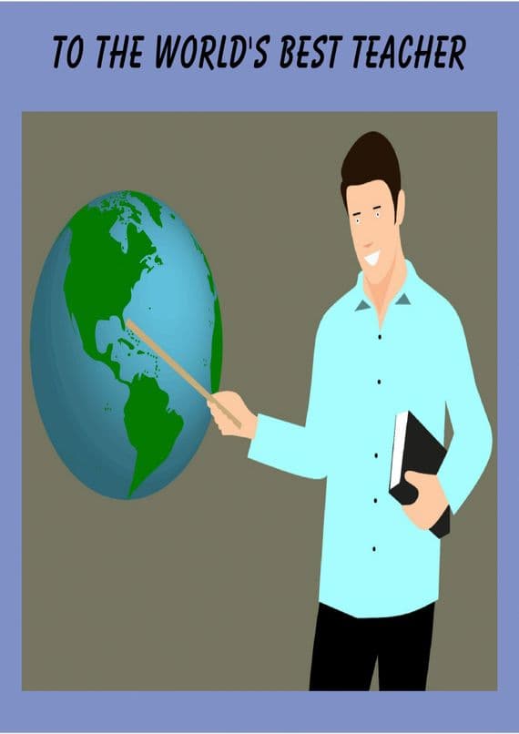 TO THE WORLD'S BEST TEACHER