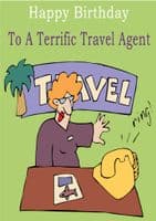 Travel Agent - Greeting Card