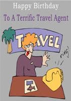 Travel Agent - Greeting Card