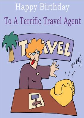 Travel Agent - Greeting Card
