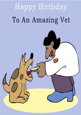Vet - Greeting Card