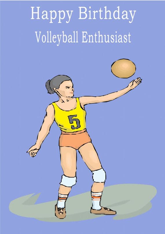 Volleyball-Happy Birthday 1