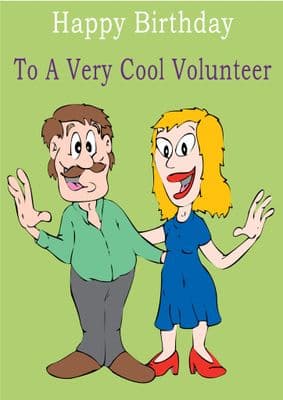 Volunteer - Greeting Card