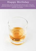 Whisky-Birthday Card