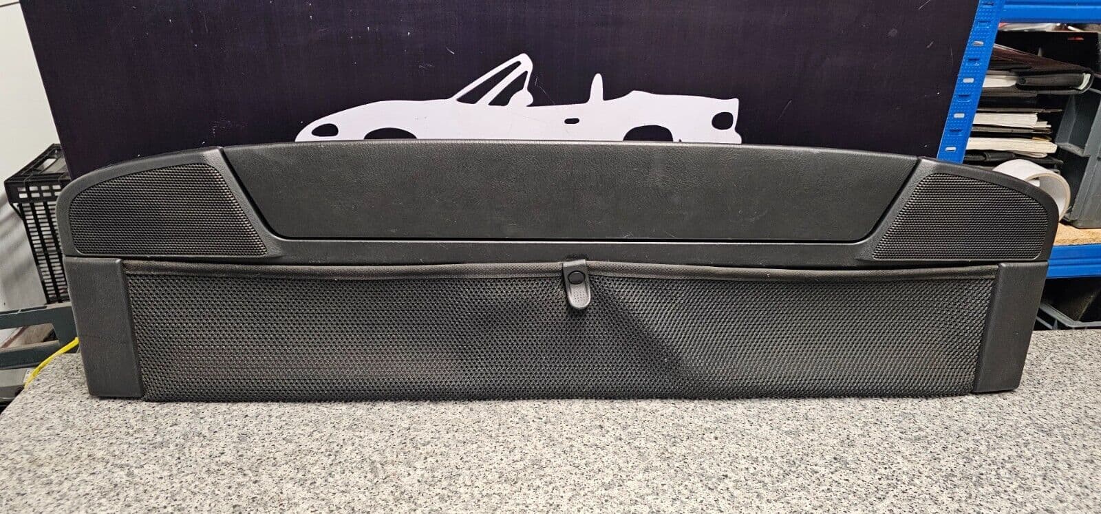 GENUINE MAZDA MX5 WIND BLOCKER / WINDBLOCKER WITH SPEAKERS DEFLECTOR EUNOS