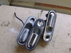 MAZDA MX5 EUNOS LHS DOOR HANDLE  PASSENGER SIDE  (MK1 1989 - 97) CHROME EXTERNAL
