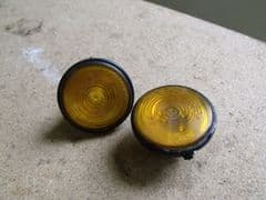 MAZDA MX5 EUNOS (MK2 1998 - 2005) PAIR ORANGE FRONT SIDE REPEATERS / INDICATORS