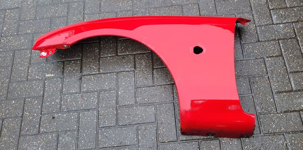 MAZDA MX5 FRONT WING MK2 MK2 5 1998 - 2005 LHS LEFT NEAR SIDE PASSENGER RED