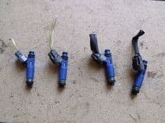 MAZDA MX5 FUEL INJECTORS (MK2 1998 to  2005) 1999 2000 2001 2002 2003 2004  1.6