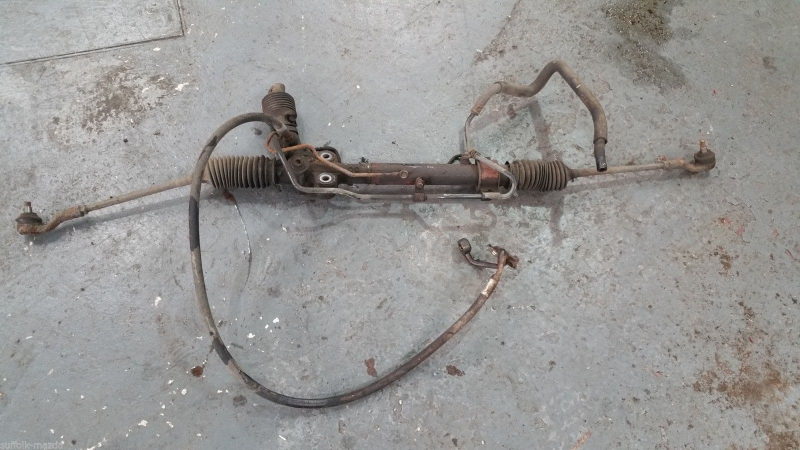 MAZDA MX5 MK2 1998 2005 POWER STEERING RACK PAS 1 6 / 1 8
