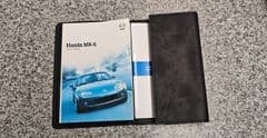 MAZDA MX5 MK3 2005 - 2009 NC  OWNERS HAND BOOK / MANUAL / HANDBOOK + WALLET