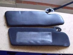 MAZDA MX5 SUN VISORS - PAIR - LEFT & RIGHT - 1999 2002  (MK2 / 2.5 1998 - 2005 )