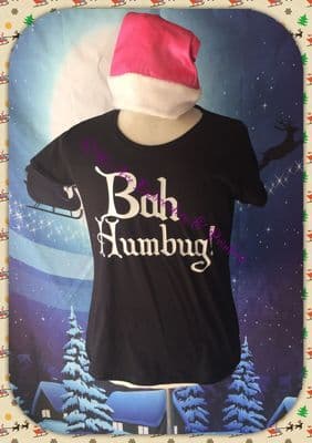 Bah Humbug! Ladies T-shirt