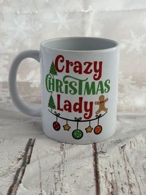 Crazy Christmas Lady