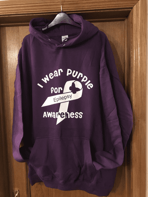 Epilepsy Awareness Hoodie - Childrens