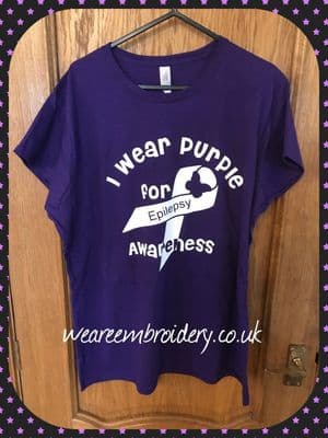 Epilepsy Awareness Ladies Tee