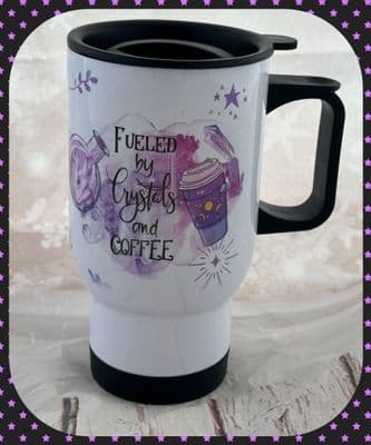 Fueled by crystals - Travel mug