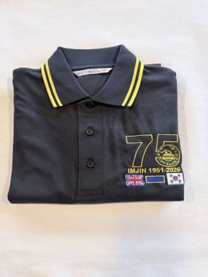 Glosters Imjin 75th Anniversary Contrast Tipped  Polo shirt