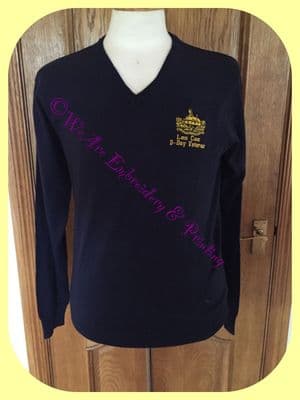 Glosters V Neck Knitted Sweater