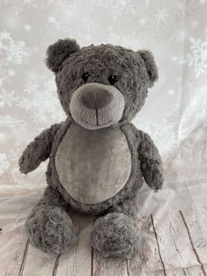 Grey Teddy bear