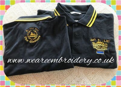 No one But The Glosters Contrast Tipped  Polo shirt