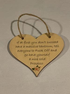 Tantrum Hanging Heart