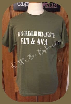 This Grandad belongs to..... T-shirt