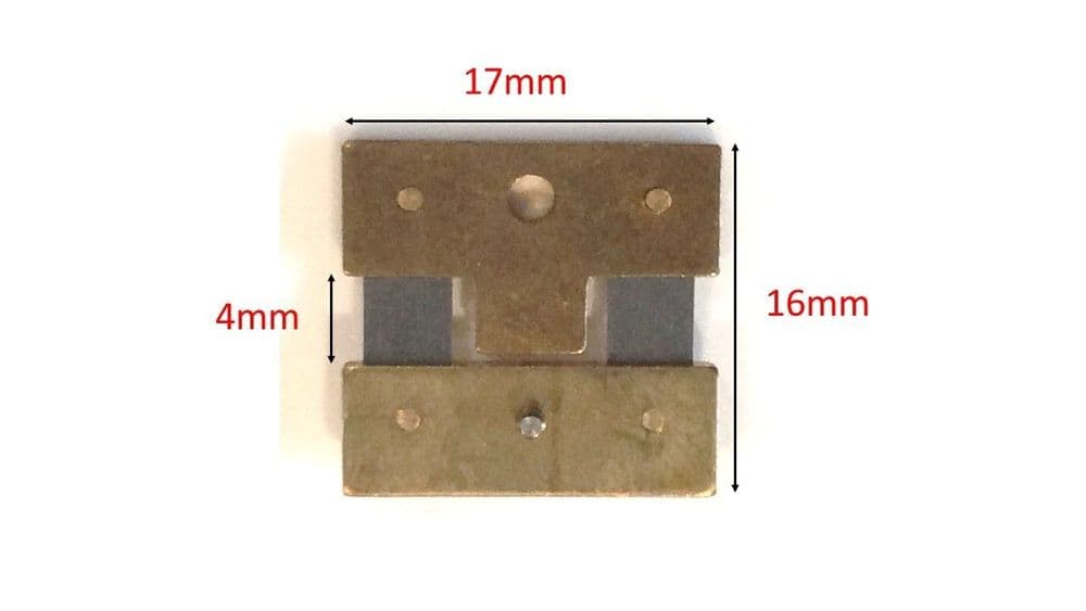 17x16mm Kundo Electronic Clock Suspension Spring H