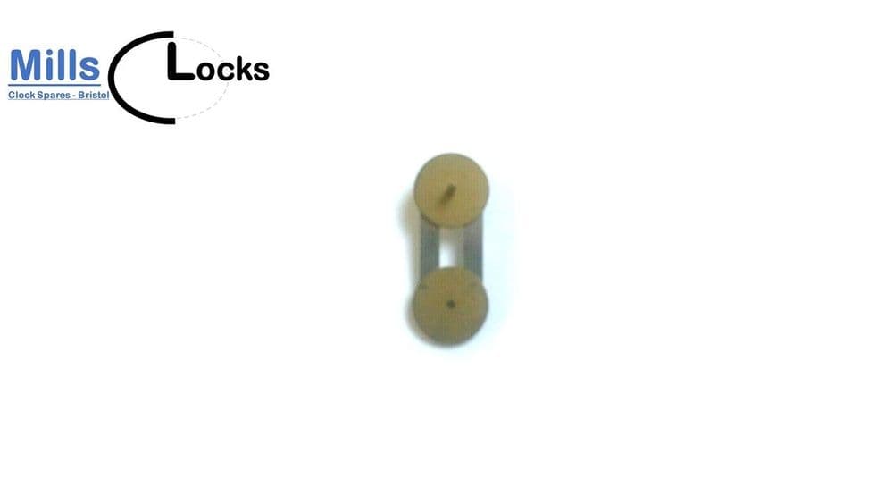 Round Brass Pendulum Suspension Spring 21mm x 5mm x 8 5mm RS1