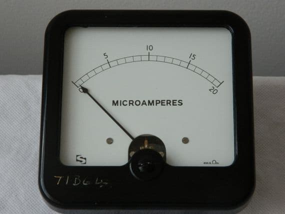 Microamps Multimeter 0-20 Microamps Panel Mounted Ammeter 1R17E