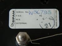 0-20 Microamps, Panel Mounted, Ammeter [1R17E]