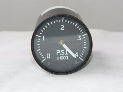 0-4 x 1000 PSI Pressure Indicator Gauge As Used In VC10 Aircraft [1R10C]