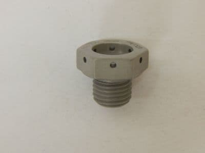1 x Aluminium Screwed Aircraft Plug, 7/16