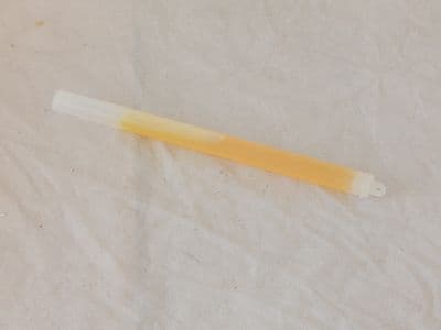 10 Military Cyalume Glow sticks, Yellow, High Intensity, 10