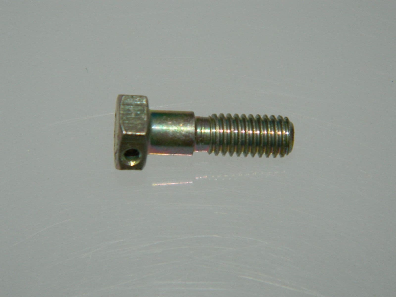 10 x 10-32 UNF Bolts Drilled Hex Head Shouldered Steel Length 5/8 ...
