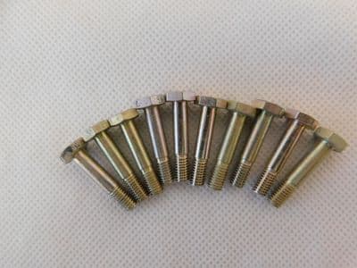 10 x 10-32 UNF Hex Head Bolts, Grip 5/8