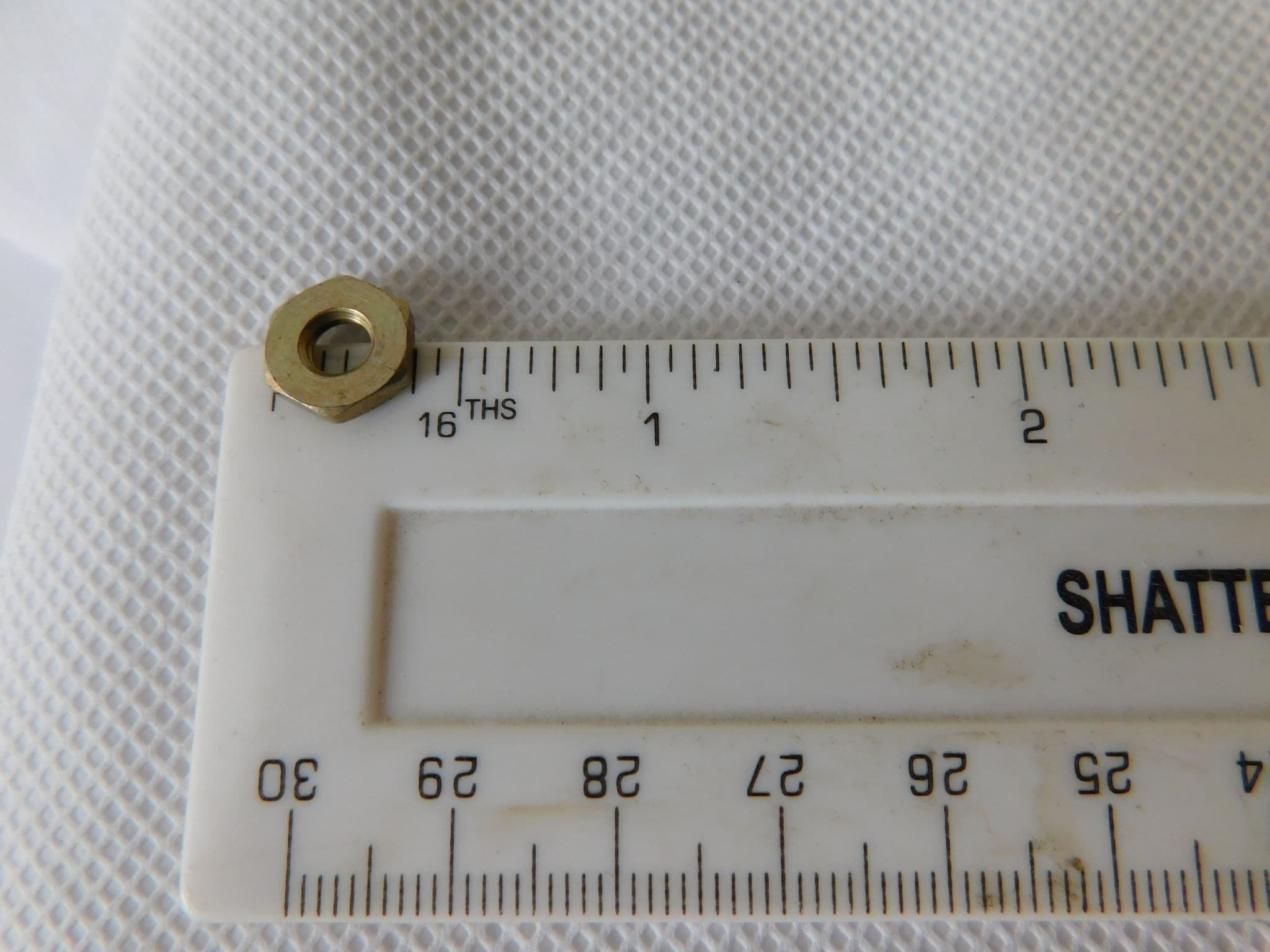 10 x 10-32 UNF Thin Nuts 1/8