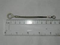 10 x 11cm Long Aircraft Bonding Leads With Lug Ends [1R8D]