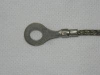 10 x 11cm Long Aircraft Bonding Leads With Lug Ends [1R8D]