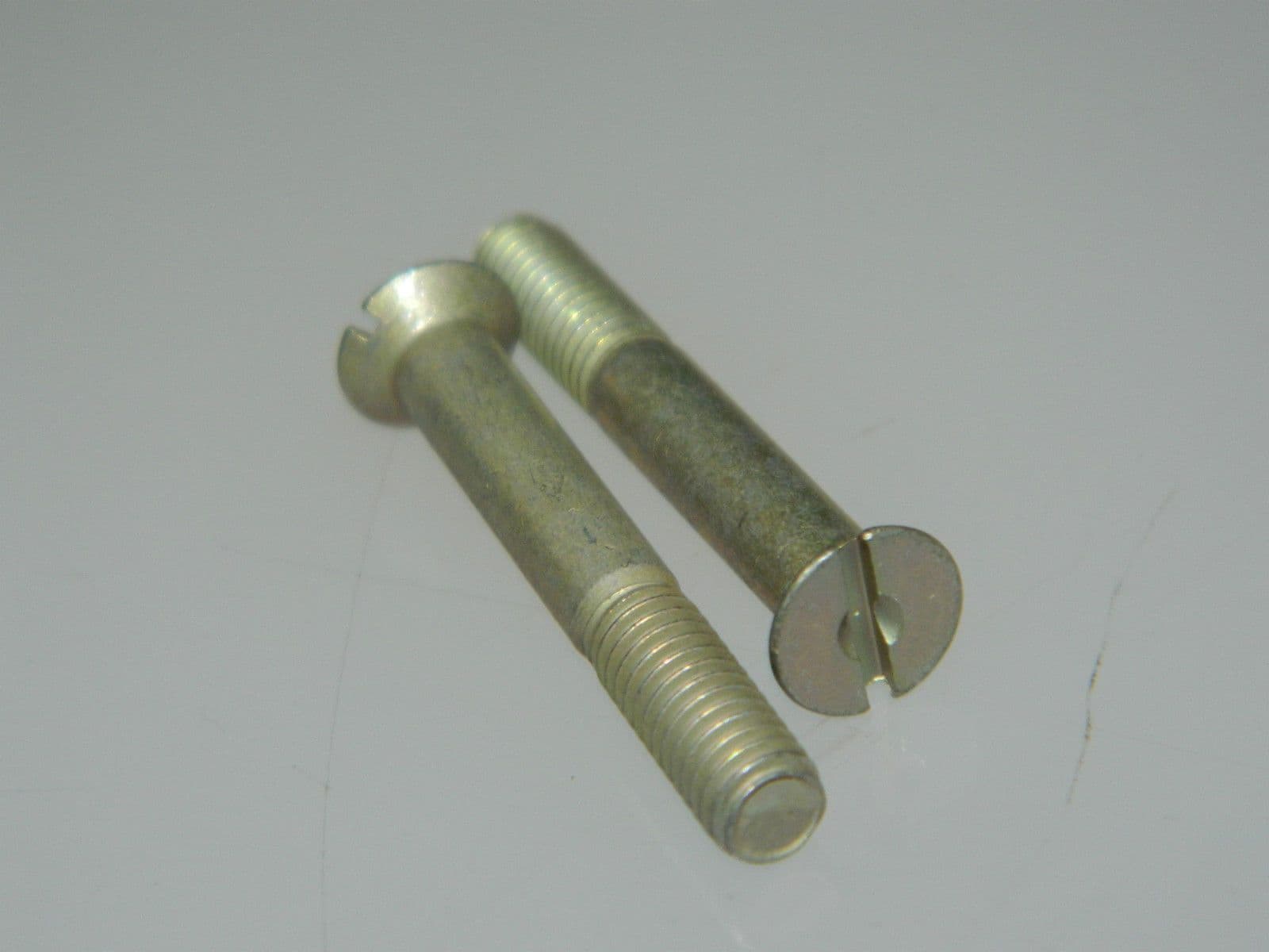 10 x 2BA Screws Slotted Head Countersunk Length 1 1/4